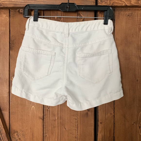 Diesel White Denim Shorts XXS 00 - Picture 2 of 7